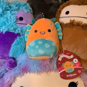 Squishmallows 5” Antjuan The Monster FTM TAG